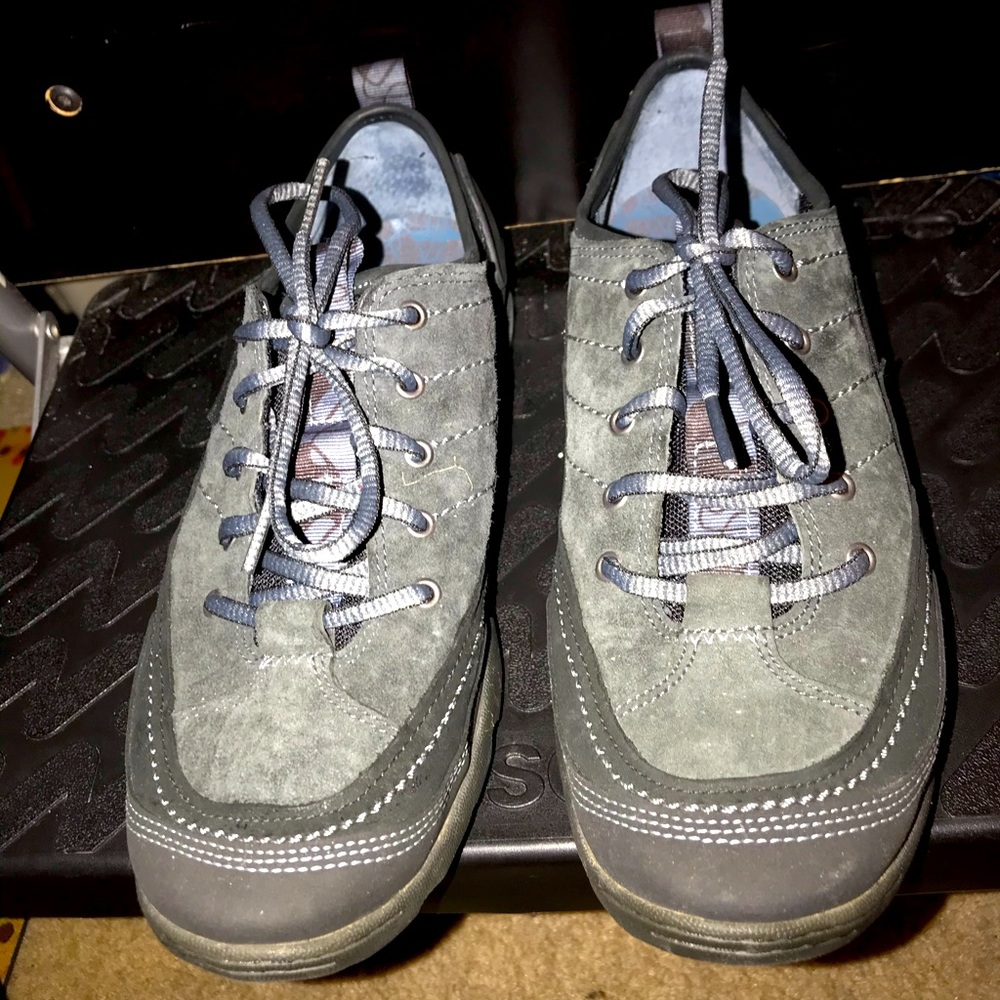 Bluish Gray colors sneakers by Merrell